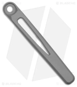 Chris Reeve Knives MIM Pocket Clip & Screw LIN, SIN Glass Blasted CRK-5052