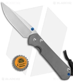 Chris Reeve Large Sebenza 31 Frame Lock Knife Titanium (3.625" SW Double Lug) -Knives Store Chris Reeve Large Sebenza 31 FL Double Lug SW BHQ 98932 jr bottlecap large
