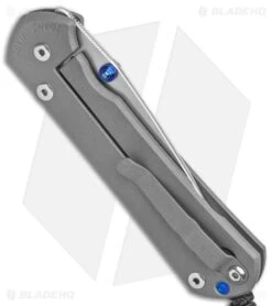Chris Reeve Large Sebenza 31 Frame Lock Knife Titanium (3.625" SW Double Lug) -Knives Store Chris Reeve Large Sebenza 31 FL Double Lug SW BHQ 98932 jr side large