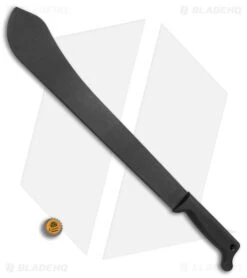 Cold Steel Bolo Machete Fixed Blade (18" Black) 97LBM 5 Cold Steel Bolo Machete Fixed Blade (18" Black) 97LBM -Knives Store Cold Steel Bolo Machete 18in black 97LBM BHQ 44380 er size large