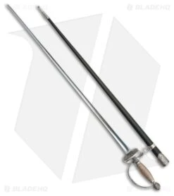 Cold Steel Small Sword W/ Leather Scabbard (30.75" Satin) 88SMS