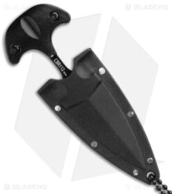Combat Ready Neck Knife Fixed Blade (1.375" Black) CBR112 -Knives Store Combat Ready Neck Knife Black CBR112 BHQ 103037 jr sheath large