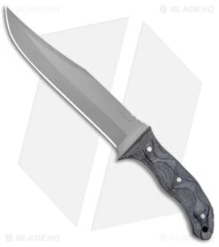 Condor Belgian Bowie Fixed Blade Knife Micarta W/ Leather Sheath (7.7" BB)