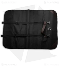 Condor Carry Machete Roll Black Canvas - Inner Brown Leather -Knives Store Condor Carry Machete Roll Black BHQ 183818 td side large