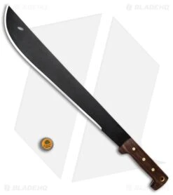 Condor El Salvador Machete Fixed Blade Walnut (18" Black) CTK2020HCW -Knives Store Condor El Salvador Machete Wood Leather Sheath CTK2020HCW BHQ 80203 jr bottlecap large