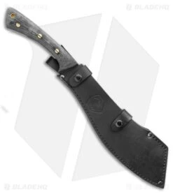 Condor Warlock Machete (12.5" Black) -Knives Store Condor Warlock Machete 12.5 Black Plain CTK253 12.5HC BHQ 12279 LS Sheath large