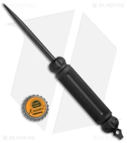 Crawford Push Pick Kubaton Dagger Aluminum (3.5" Black) -Knives Store Crawford Push Pick Kubaton Dagger Alum Black BHQ 71834 jr bottlecap large