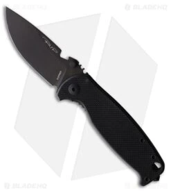 DPx Gear HEST/F 3.0 Milspec Frame Lock Knife Triple Black