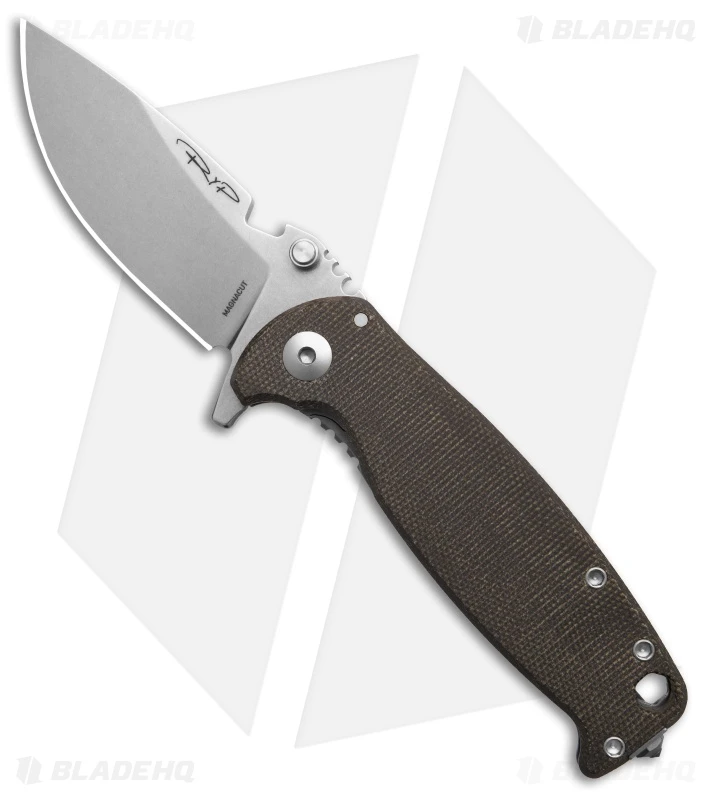 DPx Gear HEST/F 4.0 Milspec MagnaCut Frame Lock Knife Green Micarta (3.25" SW) 1 DPx Gear HEST/F 4.0 Milspec MagnaCut Frame Lock Knife Green Micarta (3.25" SW)