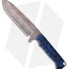 Dawson Knives Valor Fixed Blade Knife Black/Blue G-10 (5.5" Monsoon)