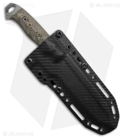 Dawson Knives Wilderness Gen 2 Fixed Blade Knife Black/Green G-10 (4.5" Monsoon) 5 Dawson Knives Wilderness Gen 2 Fixed Blade Knife Black/Green G-10 (4.5" Monsoon) -Knives Store Dawson Knives Wilderness Gen2 Fixed Blade Knife Black Green G 10 4in Monsoon BHQ 211739 td side large