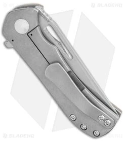 Doc Shiffer V3 Recon Frame Lock Knife OD Green Micarta (2.75" Stonewash) -Knives Store Doc Shiffer V3 Recon Knife OD Green Micarta 2.75 Stonewash BHQ 119823 LS Side large