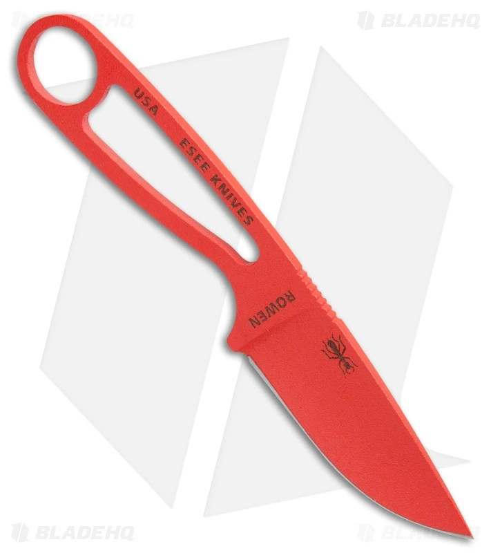ESEE Izula Knife Fire Ant Red Survival Neck Knife W/ Kit 2 ESEE Izula Knife Fire Ant Red Survival Neck Knife W/ Kit - Image 2
