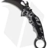 Fox Knives "The End" Karambit Liner Lock Knife Aluminum (2.6" Black)