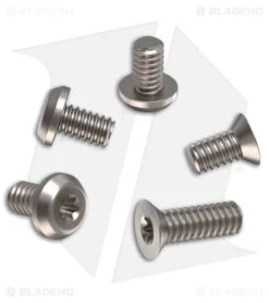 Flytanium Arcade Replacement Body Screw Set (Titanium)