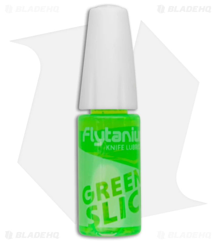 Flytanium Green Slick Lube Knife Lubricant 1 Flytanium Green Slick Lube Knife Lubricant