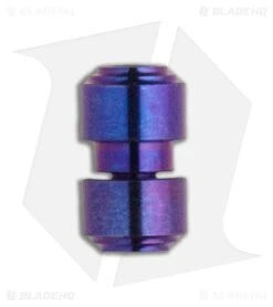 Flytanium Titanium Thumbstud Set For Benchmade Knives -Knives Store Flytanium Ti Thumbstud Set Benchmade Knives BHQ 113170 jr purple large
