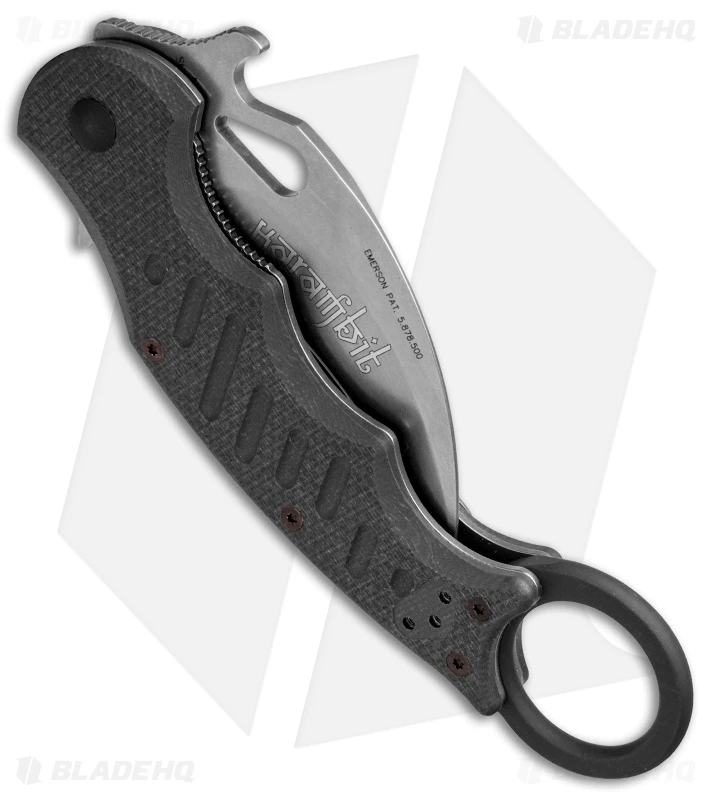 Fox Knives Karambit Folder Knife Black G-10 (3.1" Stonewash) 479 SW 3 Fox Knives Karambit Folder Knife Black G-10 (3.1" Stonewash) 479 SW - Image 3