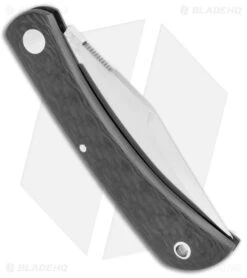 Fox Knives Libar Slip Joint Knife Carbon Fiber (2.75" Satin) FX-582 CF -Knives Store Fox Knives Libar SJ CF Satin 01FX848 BHQ 105767 jr side large