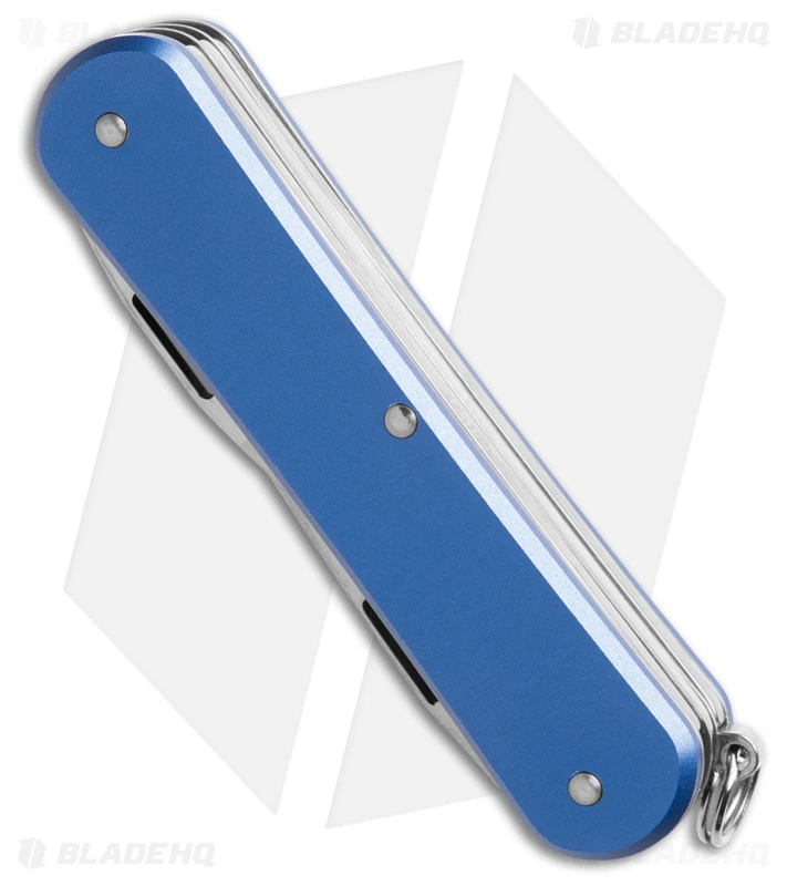 Fox Knives Vulpis 4-in-1 Slipjoint Knife Blue Alum (2.2" Polish) FX-VP130-F4 SB 2 Fox Knives Vulpis 4-in-1 Slipjoint Knife Blue Alum (2.2" Polish) FX-VP130-F4 SB - Image 2