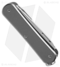 Fox Knives Vulpis 4-in-1 Slipjoint Knife Titanium (2.2" Polished) FX-VP130-F4 TI -Knives Store Fox Knives Vulpis 4 in 1 Slipjoint Knife Titanium 2in Polish BHQ 179893 td side large