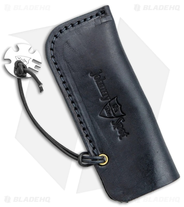 GEC Johnny On The Spot Leather Pocket Knife Sleeve - Black 1 GEC Johnny On The Spot Leather Pocket Knife Sleeve - Black