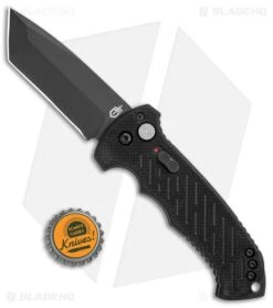 Gerber Auto 06 Tanto Automatic Knife Black G-10 (3.6" S30V Black) -Knives Store Gerber Auto 06 Tanto Auto Black G 10 Black 30 001296 BHQ 51695 jr bottlecap large