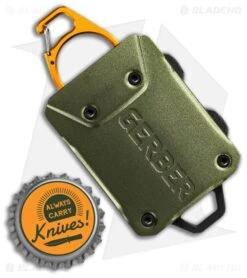 Gerber Defender Large Rail Mount Fishing Tether Green/Orange 31-003555 -Knives Store Gerber Defender Large Rail Mount Fishing Teather Green Orange 31 003555 BHQ 105500 jr bottlecap large
