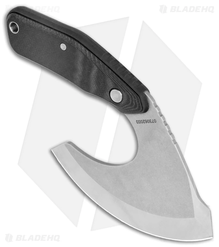 Gerber Downwind Ulu Fixed Blade Black G-10 (3.5" Satin) 30-001822 2 Gerber Downwind Ulu Fixed Blade Black G-10 (3.5" Satin) 30-001822 - Image 2
