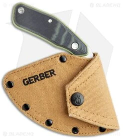 Gerber Downwind Ulu Fixed Blade Knife Flat Sage Green G-10 (3.5" SS) 30-001824 6 Gerber Downwind Ulu Fixed Blade Knife Flat Sage Green G-10 (3.5" SS) 30-001824 -Knives Store Gerber Downwind Ulu Flat Sage Green G 10 SS BHQ 120852 jr sheath large