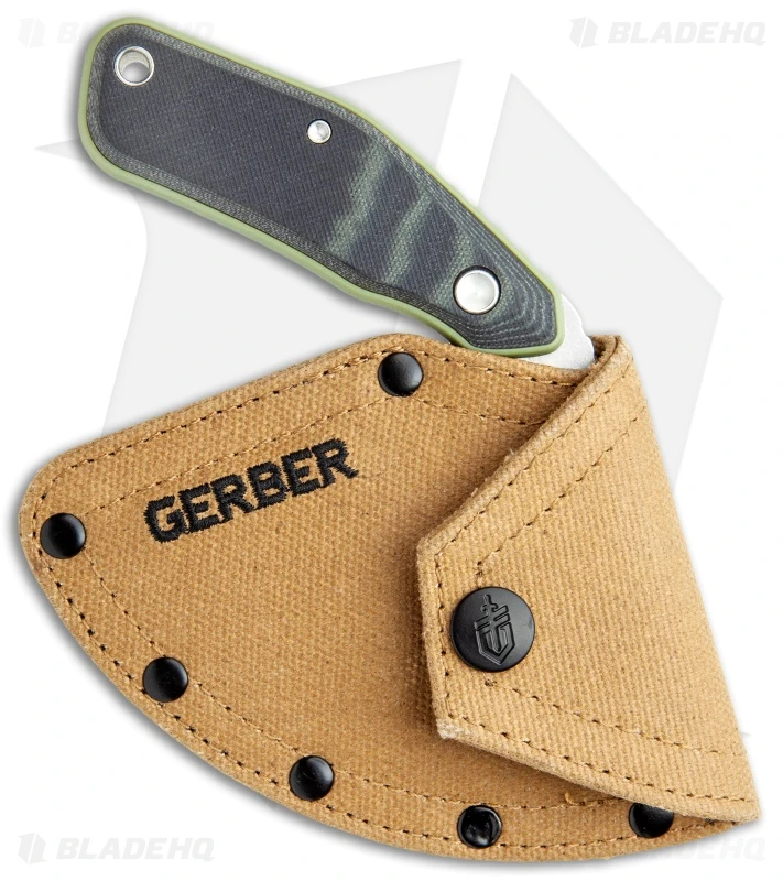 Gerber Downwind Ulu Fixed Blade Knife Flat Sage Green G-10 (3.5" SS) 30-001824 3 Gerber Downwind Ulu Fixed Blade Knife Flat Sage Green G-10 (3.5" SS) 30-001824 - Image 3