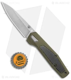 Gerber Fuse Liner Lock Knife Flat Sage Green GFN (3.4" SW) 30-001875 -Knives Store Gerber Fuse LL Flat Sage Green GFN SW BHQ 120834 jr bottlecap large