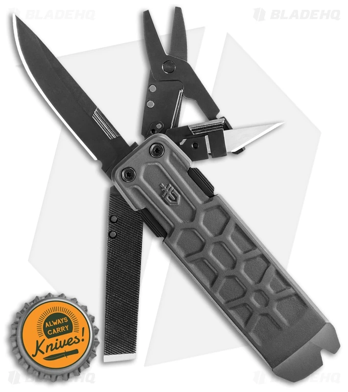 Gerber Lockdown Pry 10-in-1 Pocket Multi-Tool Black/Gray - 30-001593 4 Gerber Lockdown Pry 10-in-1 Pocket Multi-Tool Black/Gray - 30-001593 - Image 4