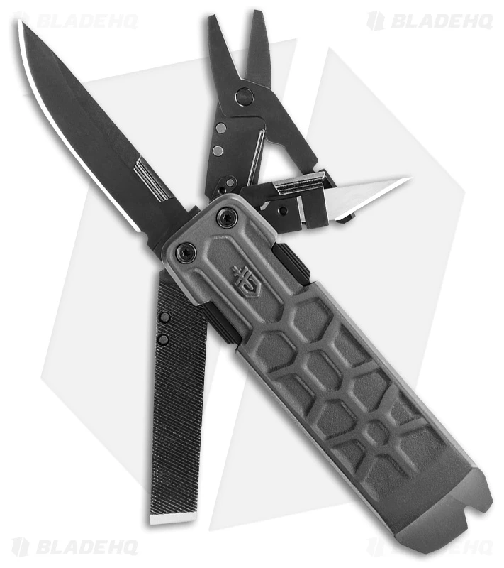 Gerber Lockdown Pry 10-in-1 Pocket Multi-Tool Black/Gray - 30-001593 1 Gerber Lockdown Pry 10-in-1 Pocket Multi-Tool Black/Gray - 30-001593