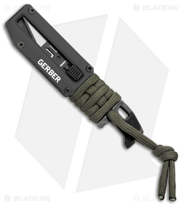 Gerber Prybrid-X Utility Knife Black/Green 31-003739 2 Gerber Prybrid-X Utility Knife Black/Green 31-003739 - Image 2