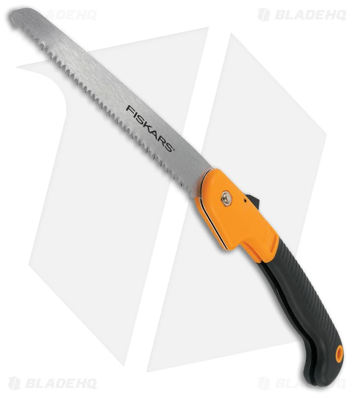 Fiskars 7" Folding Saw Black + Orange Locking Blade 1 Fiskars 7" Folding Saw Black + Orange Locking Blade