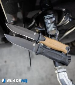 Gerber StrongArm Fixed Blade Knife Black (4.8" Black) 30-001038 -Knives Store Gerber StrongArm Fixed Blade Knife Black Black 30 001038 BHQ 27042 kp gas web large