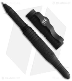 Halfbreed Blades HHA Tactical Pen Steel Striker Black Aluminum (5.88")