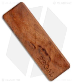 Harber Brand Custom Regal Pocket Knife Random Damascus W/ Koa Wood -Knives Store Harber Brand Custom Regal Knife Random Damascus Pattern Koa Wood BHQ 178004 jr case top large