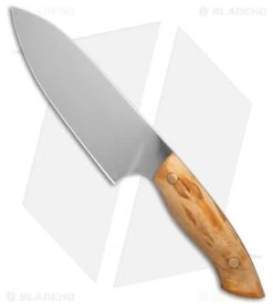 Helle Knives Dele Kitchen Chef's Knife Curly Birch (6.3" Polished) 800
