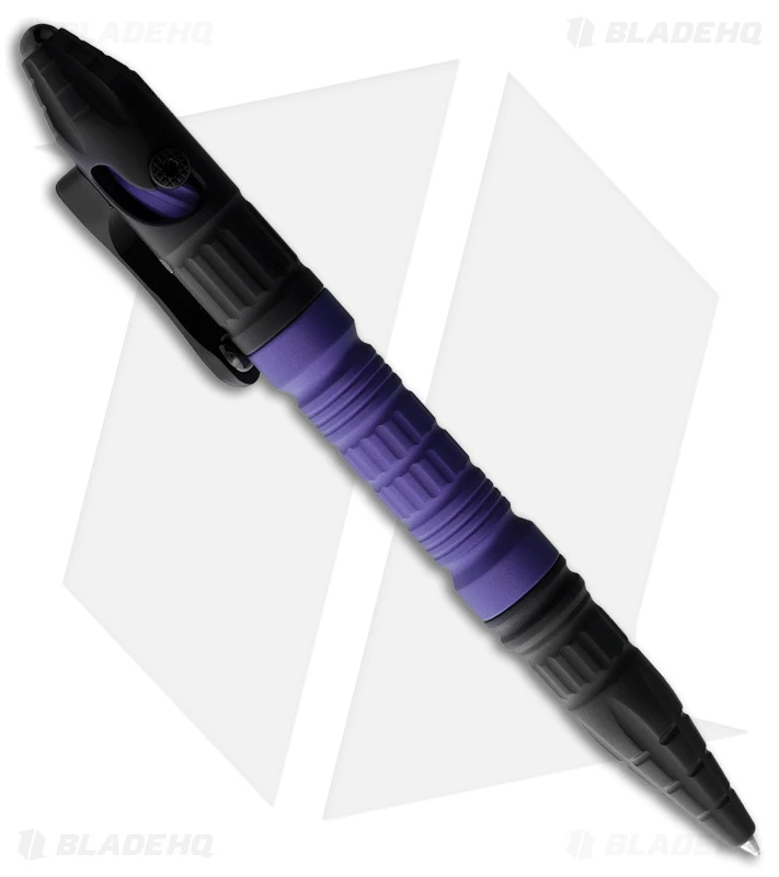 Heretic Knives Thoth Tactical Pen Black Aluminum - Purple 2 Heretic Knives Thoth Tactical Pen Black Aluminum - Purple - Image 2