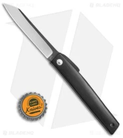 Hiroaki Ohta Knives OFF FK 9 Friction Folder Ebony Wood (3.6" Two-Tone) -Knives Store Hiroaki Ohta knives OFF FK 9 friction folder ebony wood two tone BHQ 71603 er size large