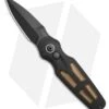 Hogue Ballista II Automatic Knife Black Aluminum + Ultem (2.6" Black MagnaCut)