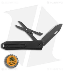 The James Brand The Ellis Lockback Knife & Tool W/Scissors Black (2.75" Black) -Knives Store James Brand The Ellis LB Tools with Scissors Black Black BHQ 176310 jr bottlecap large