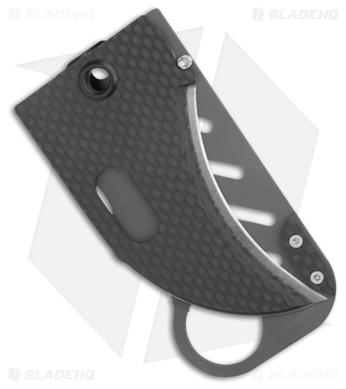 John Kubasek Creditor II Talon Credit Card Money Clip Knife (2.7" CF/Satin) 2 John Kubasek Creditor II Talon Credit Card Money Clip Knife (2.7" CF/Satin) - Image 2