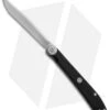 KAI Personal Folding Steak Knife Black POM Handle (3.25" Satin) 5700