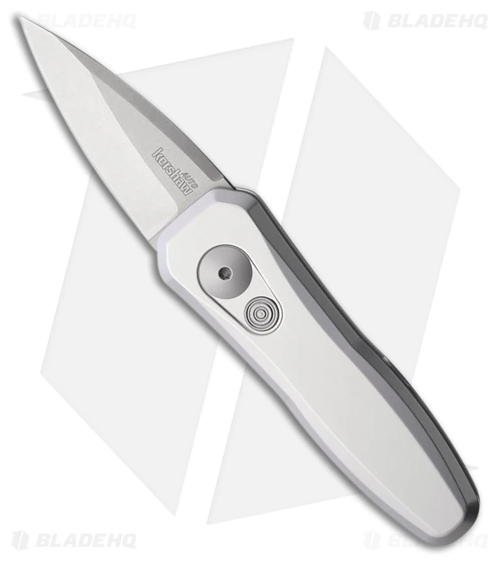 Kershaw Launch 4 CA Legal Automatic Knife Raw Aluminum (1.9" Satin) 1 Kershaw Launch 4 CA Legal Automatic Knife Raw Aluminum (1.9" Satin)