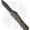 Kershaw Livewire MagnaCut Tanto OTF Automatic Knife FDE Aluminum (3.4" Black SW)