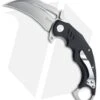 Kubey Knives Wrath Liner Lock Karambit Knife Black G-10 (2.7" Bead Blast)