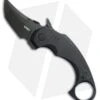 Kubey Knives Jaw Tanto Liner Lock Knife Black G-10 (2.5" Black SW)